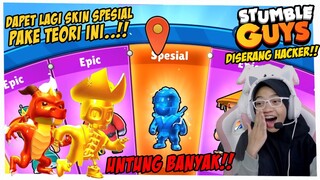 GACHA!! TEORI MANTAP JIWA  AUTO DAPET SKIN SPESIAL LAGI!! STUMBLE GUYS DISERANG HACKER