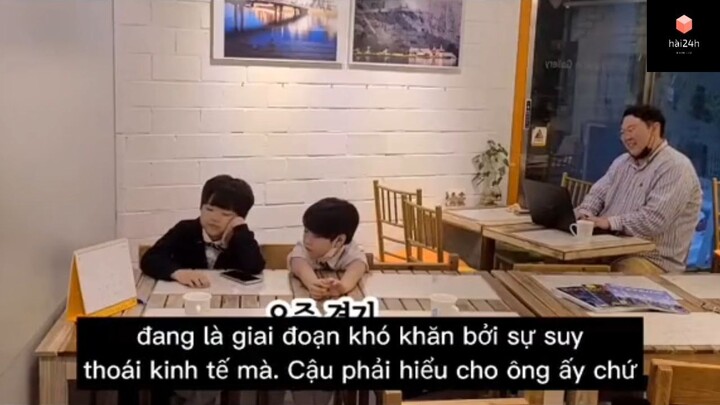 Phản ứng khi thấy bé 7 tuổi là chuyên gia về chứng khoán #haihuoc