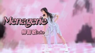 要不要这么卷，柳智敏的solo舞台都能搬上路演！！｜全网首个带伴舞Menagerie完整版杭州路演舞台