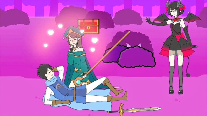 cinta segitiga di isekai emang berat