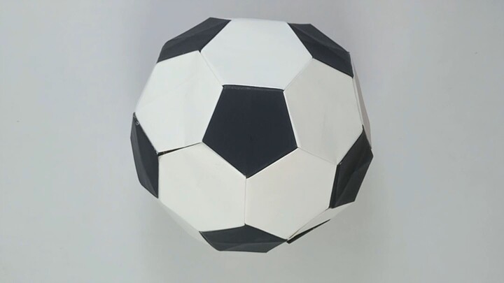 ⚽ Origami Football | 20 Hexagons & 12 Pentagons