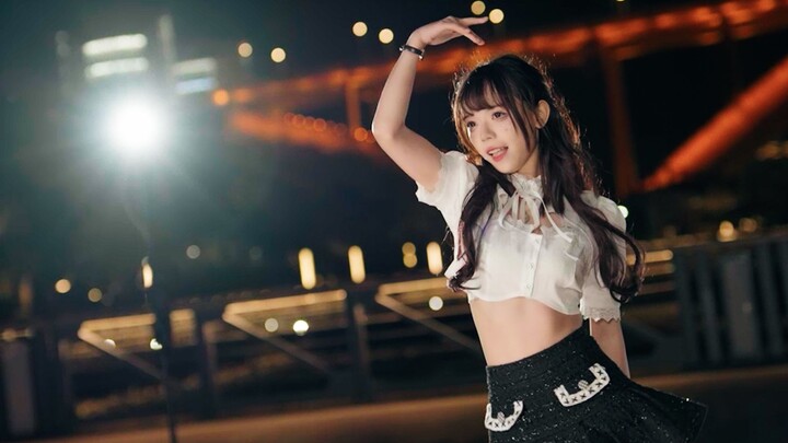 How to light up a dance performance for a beautiful girl at night? Up's experience sharing