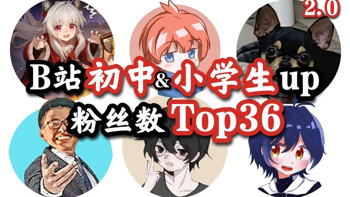 ใครคือยูทูปเบอร์มัธยมต้นและประถมที่มีแฟนคลับมากที่สุดบน Bilibili? 2.0