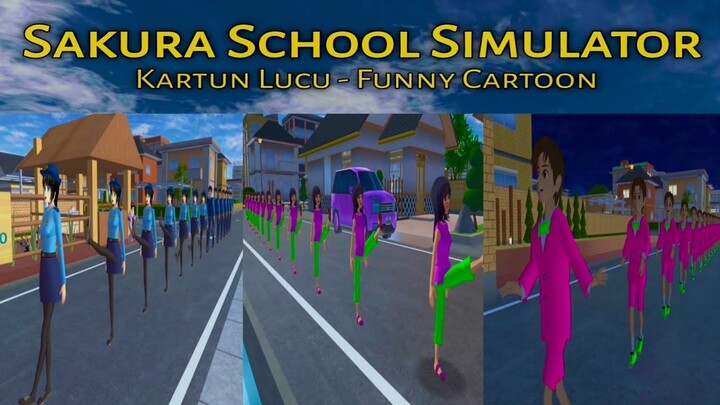 SPESIAL BARIS BERBARIS!!! TIKTOK LUCU SAKURA SCHOOL SIMULATOR PART 201 - DRAMA LUCU SAKURA SIMULATOR