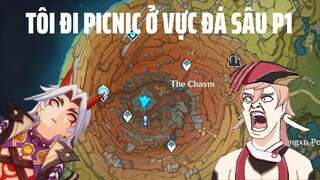 Genshin Impact cùng tôi đi Picnic ở vực đá sâu