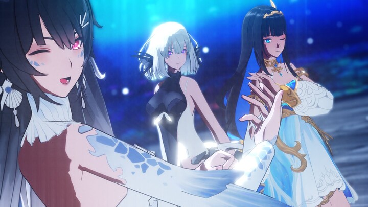 [Honkai Impact 3rd/MMD] Glossy Mixture ~Glossy Mixture~ [Lucia/Liv/Selena]