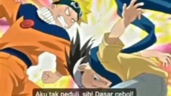 Naruto : emang gw peduli kalau Lo cucuny hokage😎