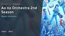 Ep 1 - Ao no Orchestra Season 2 Sub Indo || Kuramanime