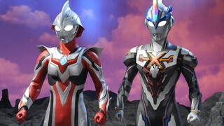 Lagu tema "Ultraman X": "ウルトラマンX" sampul lirik berbahasa Mandarin