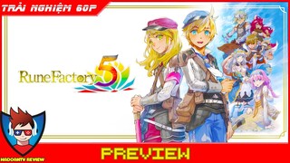 Rune Factory 5 Gameplay | Review Game Chặt Chém Thế Giới Mở Kết Hợp Nông Trại Cực Hay