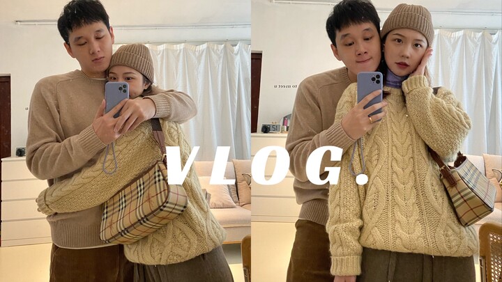 VLOG ชีวิตคู่หลังแต่งงาน｜กิจวัตรประจำวันของทั้งคู่·การแต่งตัวออกนอกบ้าน·การดูแลผิวยามค่ำคืน·เดินช้อป