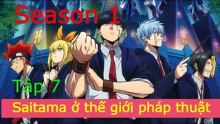 SS1 Tập 7 - Mashle magic and muscle - Ma thuật và cơ bắp - Version manga