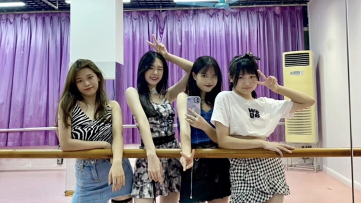 Lovesick Girls four-member four-color cover dance｜When will Blackpink return?