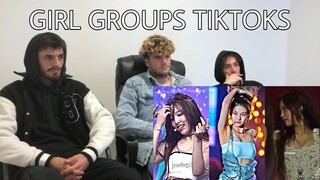 MTF ZONE Reacts To Kpop girl groups TikTok compilation