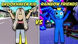 Brookhaven KID VS. Rainbow FRIENDS.. (Roblox)