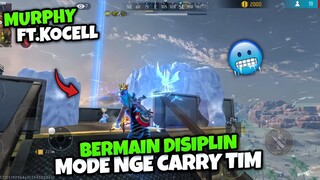 BELAJAR GAMEPLAY DISIPLIN ! MODE NGE CARRY TIM !! - GARENA FREE FIRE
