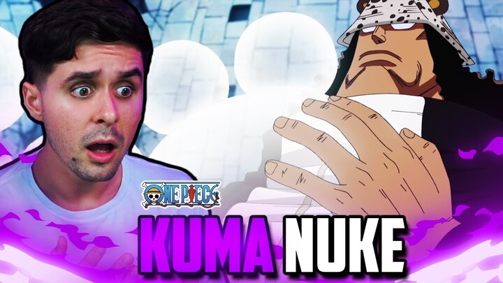 "KUMA DROPS A NUKE" One Piece Ep. 375,376 Live Reaction!