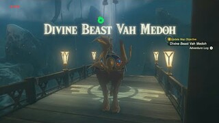 Fighting Vah Medoh on a Horse in Breath of the Wild