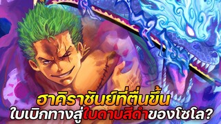 [วันพีช] : ฮาคิราชันย์ที่ตื่นขึ้น ! ใบเบิกทางสู่ใบดาบสีดำของโซโล !?