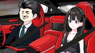 The rich second-generation man's crush said hello to me, and he sent three trucks to hit me