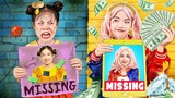 Rich Mom Vs Poor Mom Are Missing! - Funny Stories About Baby Doll Family