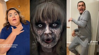 SCARECAM Pranks Reaction 2023  #32|Funny Scare Pranks/Jumpscare/Funny Videos//UltrascareImpressions/