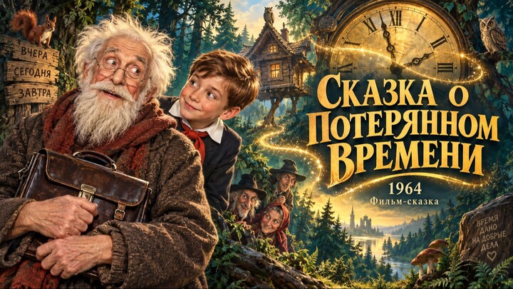 Сказка о потерянном времени (1964) | Советский фильм-сказка