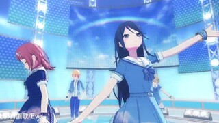 【世界计划多彩舞台 一周年纪念曲】群青讃歌（群青赞歌）【3DMV／『世界计划 多彩舞台』主题原创曲 SEKAI ver.】【中文CC字幕】
