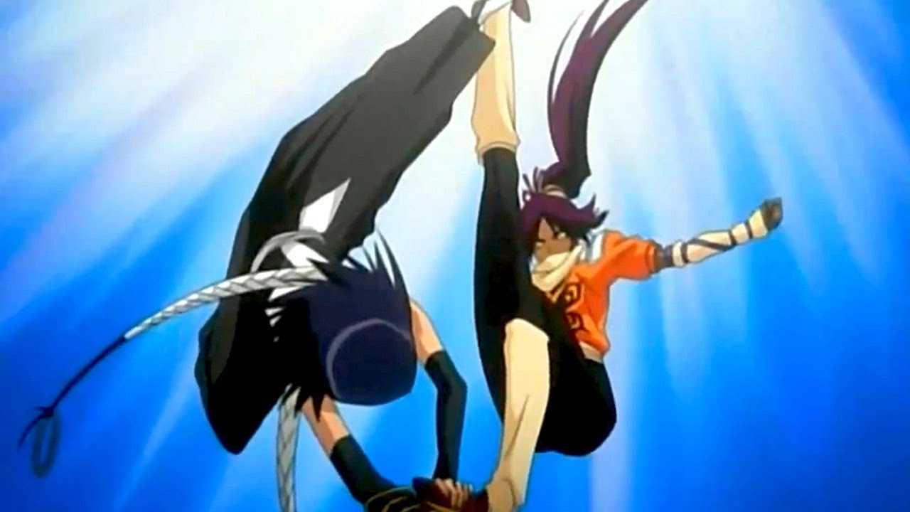 Bleach AMV ] Soi Fon vs Yoruichi - SAIL - FULL HD 