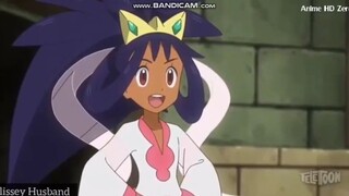 Pokemon Jounrey - Ash Meet Iris Scene