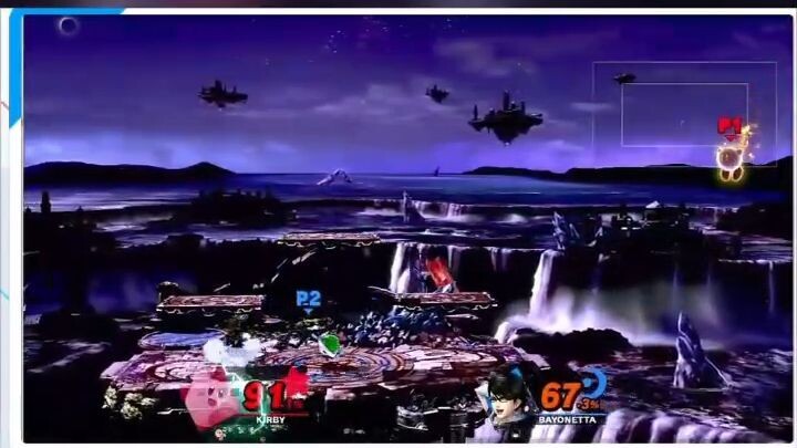 Caos total en esta partida de Smash Bros!