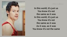 Harry Styles - As It Was [Lyrics]