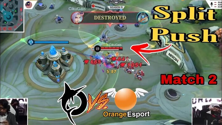 TODAK MEMANG RAJA COMEBACK! MATCH 2 FINAL MPL S9 VS ORANGE ESPORT