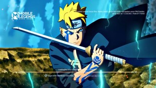 Loading screen Mobile Legends x BORUTO AMV