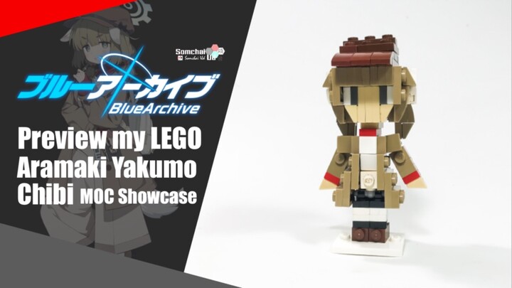 Preview my LEGO Blue Archive Aramaki Yakumo Chibi | Somchai Ud