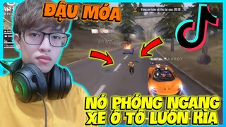 CƯỜI ĐAU RUỘT SIÊU NHÂN CHẠY ĐUA VỚI Ô TÔ CỰC BÁ ĐẠO BẤT LỰC | HÙNG AKIRA XEM TIK TOK FREE FIRE