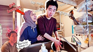 PRANK NYURUH SUAMI JEPANG KERJAIN SEMUA PEKERJAAN RUMAH!! NGAMOKK DIA!! - Japanese Indonesian Couple