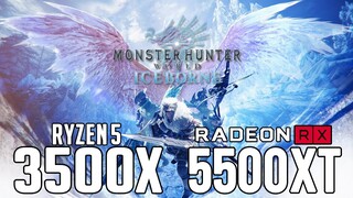 Monster Hunter Iceborne on Ryzen 5 3500x + RX 5500 XT 8gb 1080p, 1440p benchmarks!