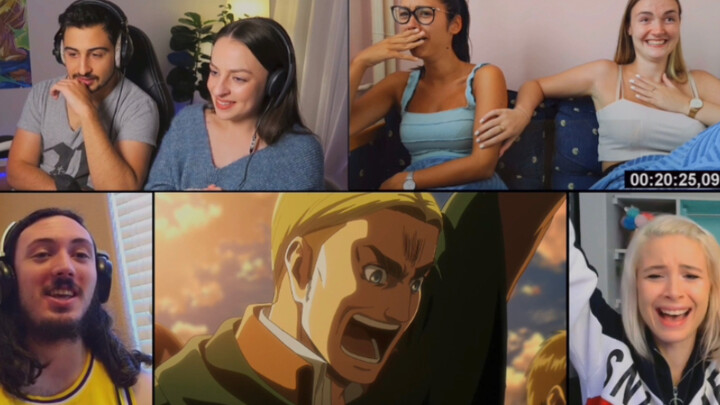 【S3 EP12】【Dialog antara Eren, Mikasa, dan Armin + Teriakan Komandan sebelum berangkat bertempur + Ea