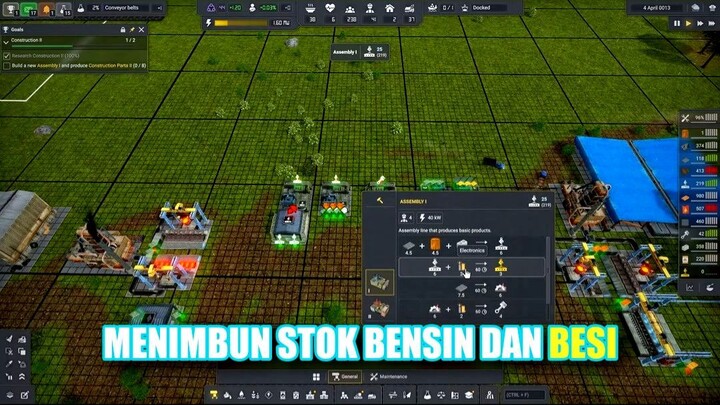 Menimbun Stok Bensin Dan Besi