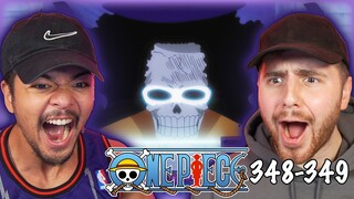 BROOK KNOWS THE ZOMBIE SECRETS! - One Piece Episode 348 & 349 REACTION + REVIEW!
