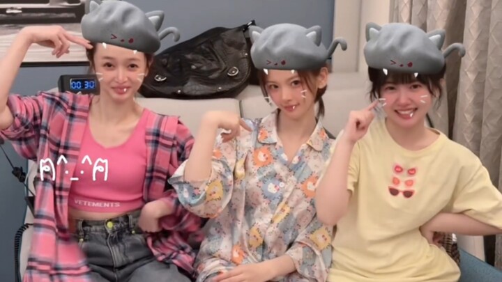 【الفتاة المخالفة】20250107 وو شوان يي/يانغ تشاو يويه/لاي مي يون تحدي رقصة إيماءات دادادا