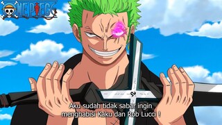 ONE PIECE 1067 ! MAKIN KACAU PERTARUNGAN ZORO VS KAKU DAN ROB LUCCI ! -prediksi