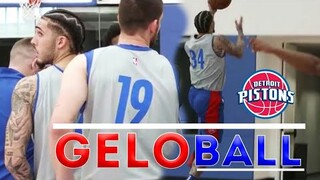 Liangelo Ball First Workout with Detroit Pistons!