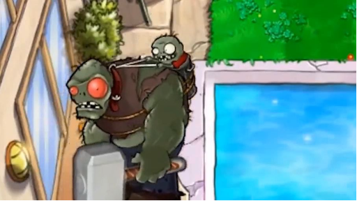 when a zombie is locked outside the door part 2 #Game