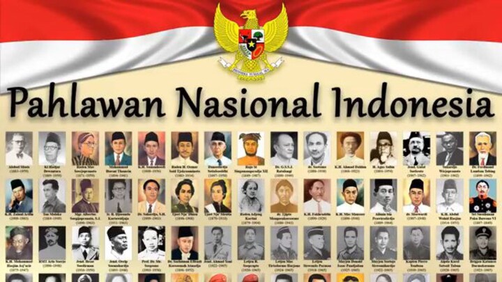 FOTO FOTO PAHLAWAN DI INDONESIA DAN LAGU BUNGA GUGUR PAHLAWAN KU