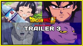 DRAGON BALL SUPER HERO TRAILER 3 ANÁLISIS | BROLY VS BILLS ¿PICCOLO CONTROLADO? | ANZU361