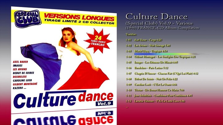 Culture Dance (Special Club) Vol.9 (1996) Various [CD Album Compilation]