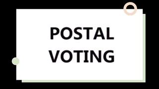 13_14 - POSTAL VOTING (VCM)