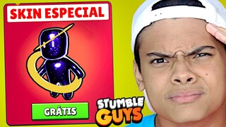 SKIN ESPECIAL GRÁTIS NO STUMBLE GUYS ? - Teoria